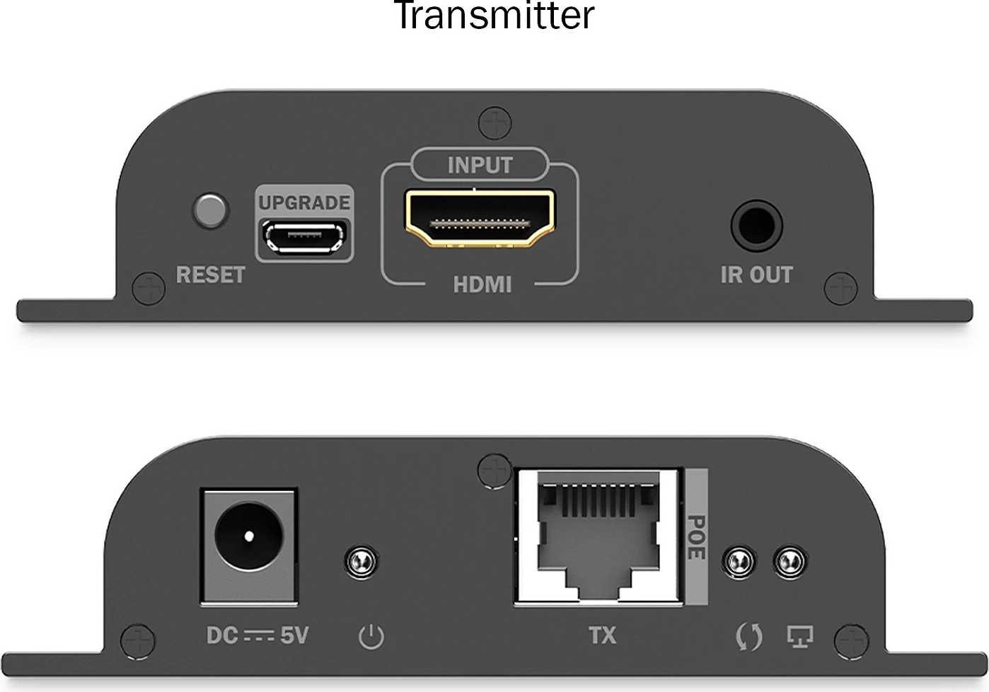 Set extender HDMI IP PoE Digitus 4K/60Hz, deri 200m, i zi