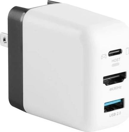 Karikues Skull Factory NS2 PowerDock 65W me kabllo, i bardhë