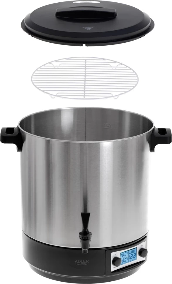 Pasteurizues elektrik Adler AD 4496, Inox