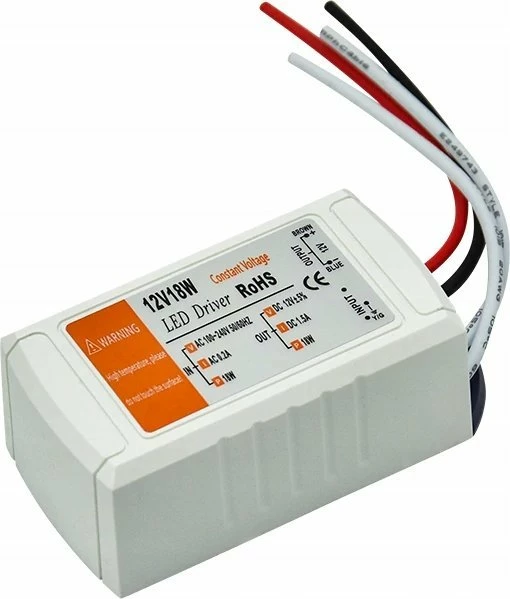 Furnizues rryme LED ECOLIGHT2 Eco Light EC79772 18W 12V 1.5A ultra slim, i bardhë