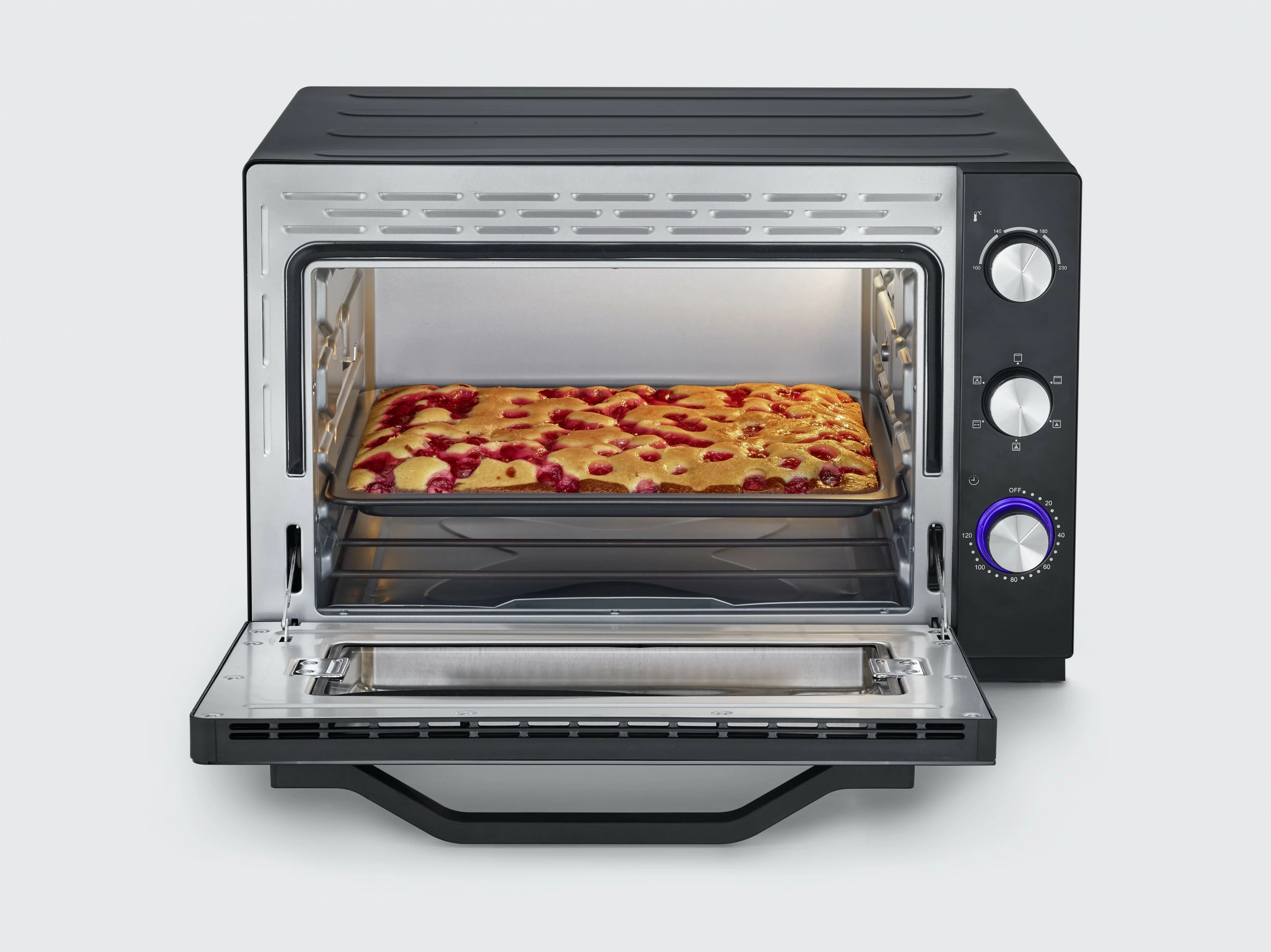 Furrë Severin TO 2073 XXL, 60 L, e zezë, freestanding