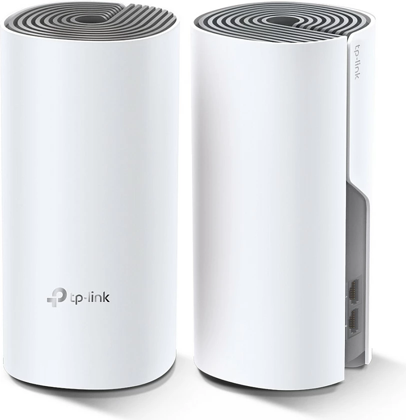 Router TP-Link Deco E4, Mesh-WLAN, 2-Pack, AC1200, Bardhë