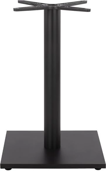 Bazë metalike ngjyrë e zezë mat 45x45x72 me rregullues FH438