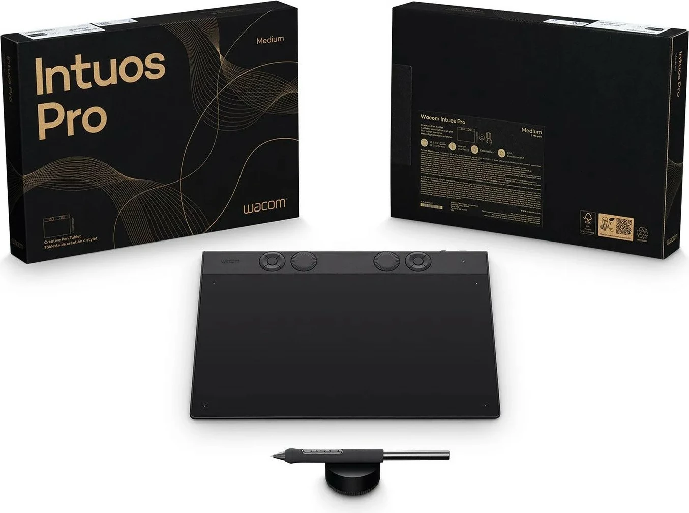 Tablet grafik Wacom Intuos Pro Medium, i zi