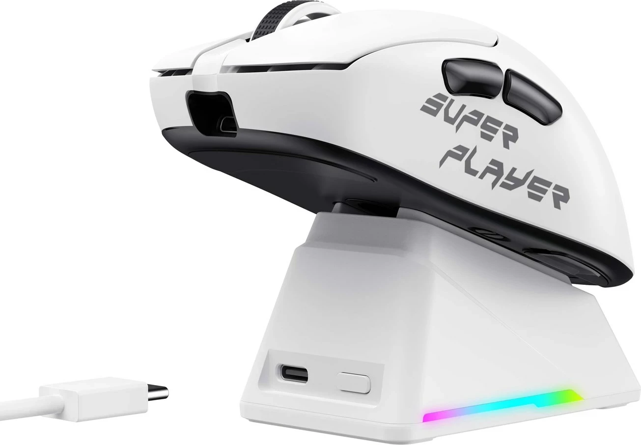 Maus gaming HAVIT StarBlaze-1, me ose pa kabllo, 26000 DPI, i bardhë dhe i zi 5