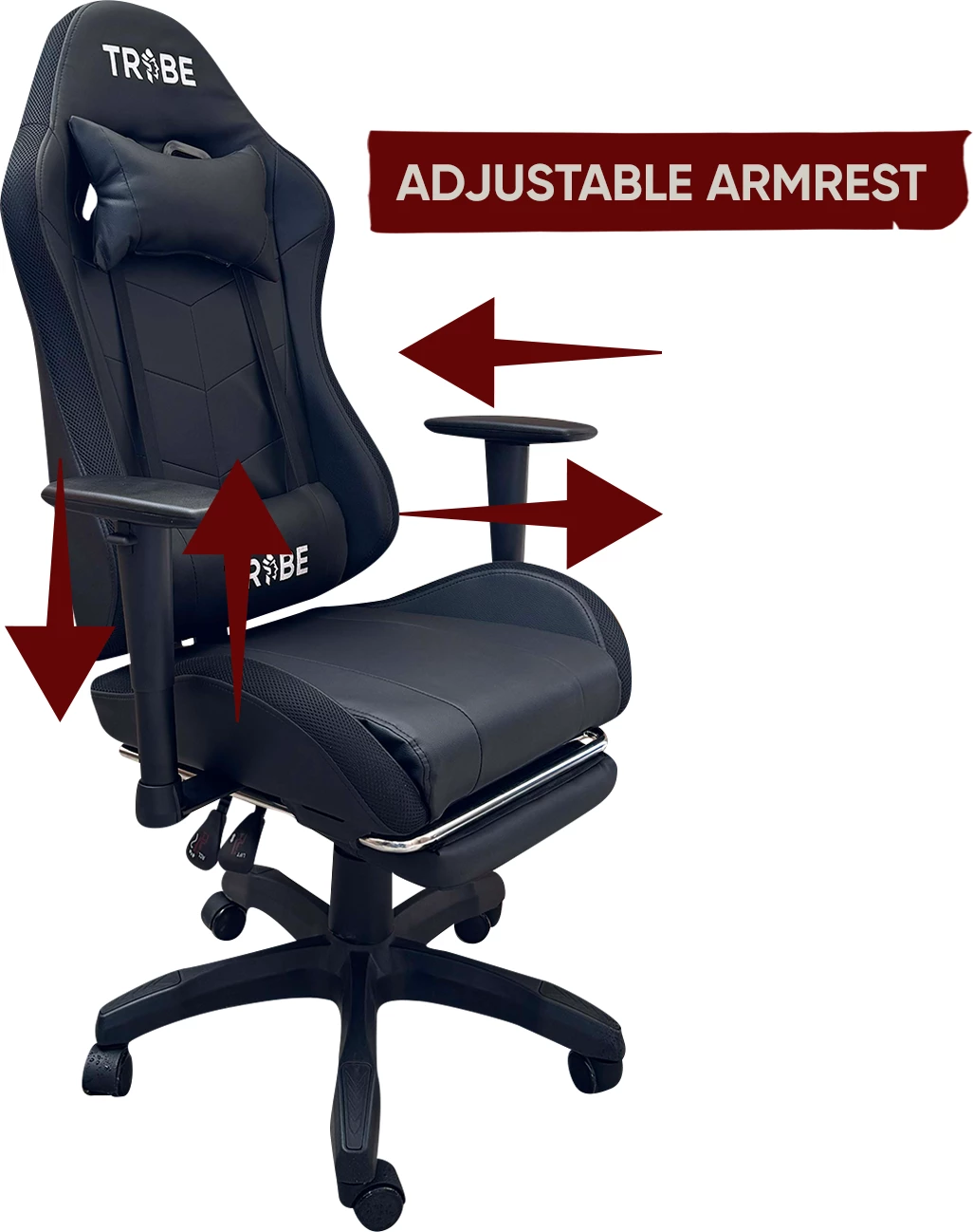 Karrige gaming Tribe Syrax 2.0, e zezë