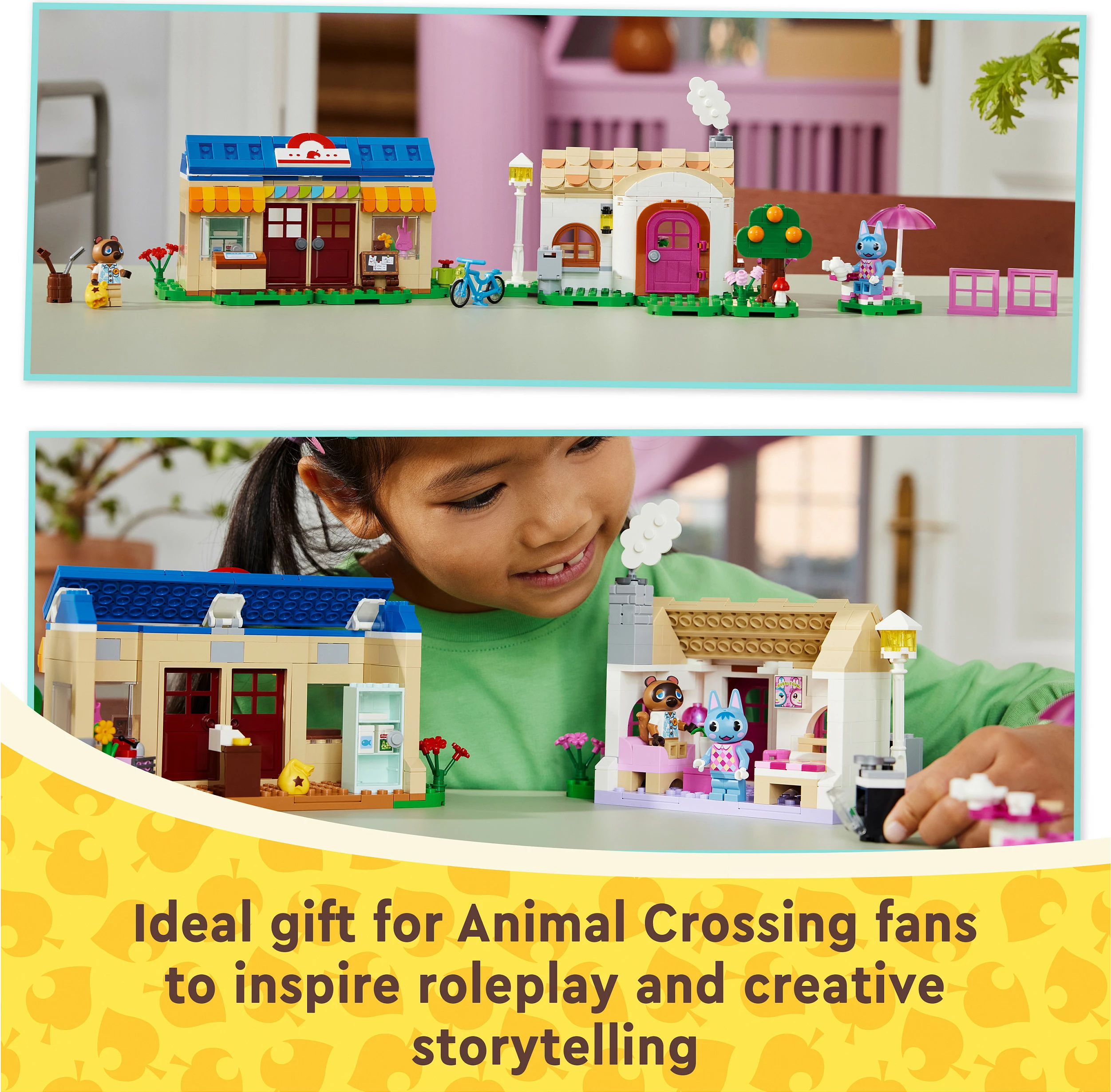 Set ndërtimi LEGO Animal Crossing 77050, 535 pjesë, shumëngjyrësh