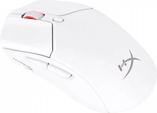 Maus HyperX Pulsefire Haste 2 6N0A9AA, pa kabllo, 26K DPI, 6 butona, 61 g, RGB, e bardhë