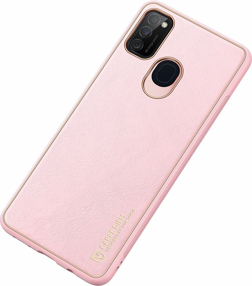 Mbështjellës Dux Ducis Yolo për Samsung Galaxy M30s, rozë