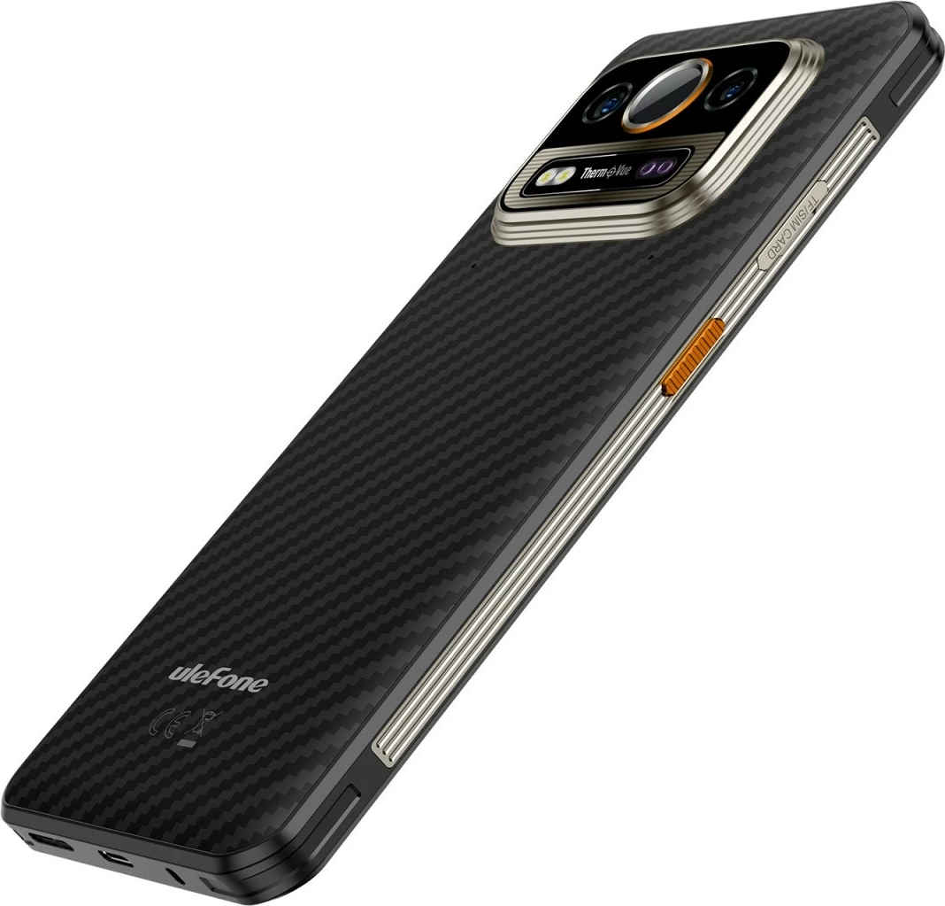 Celular Ulefone Armor 25T 4G, 6/256GB, IP69K, Thermal Vision, Frost Black