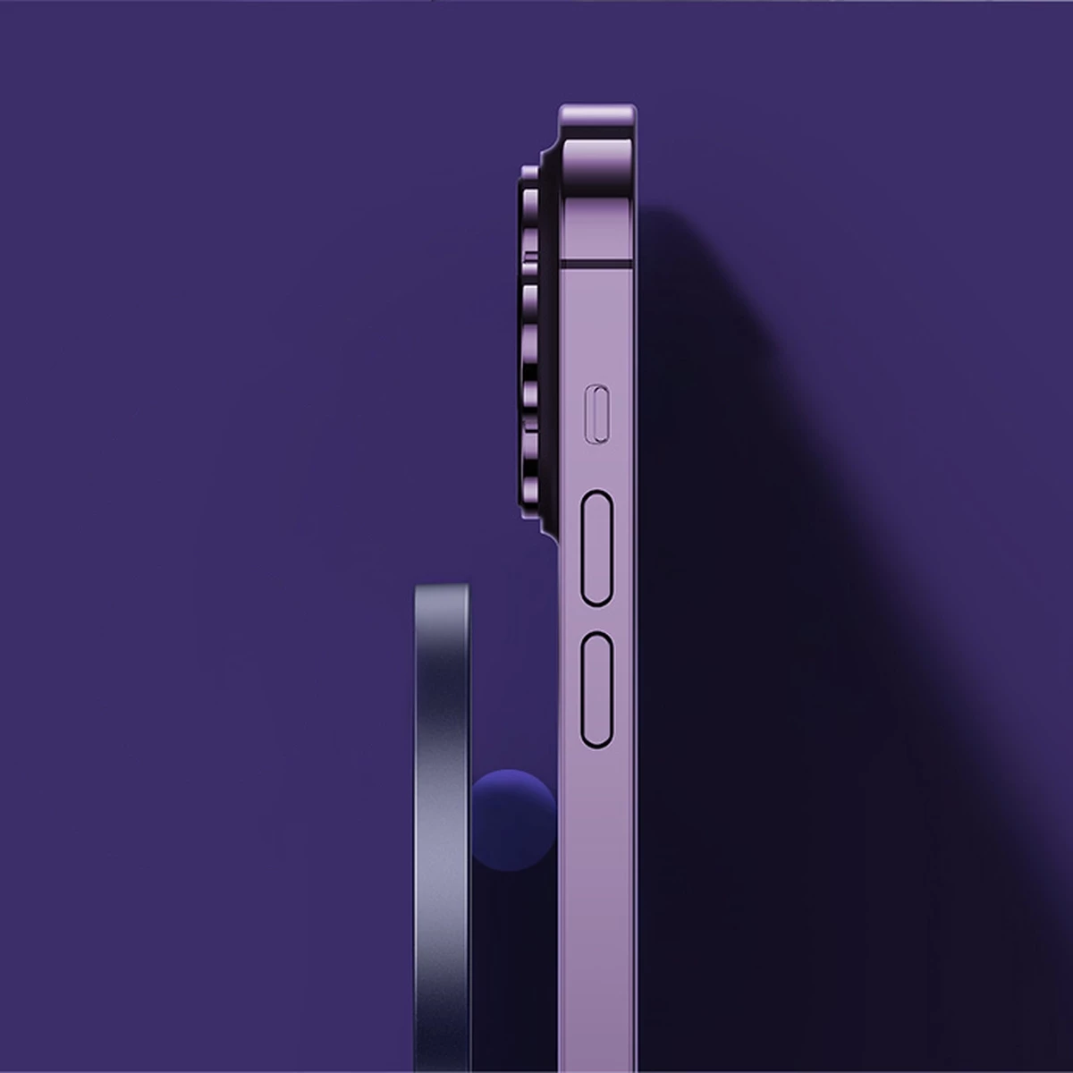 Karikues wireless Baseus Simple Mini3, MagSafe, Qi, 15W, vjollcë