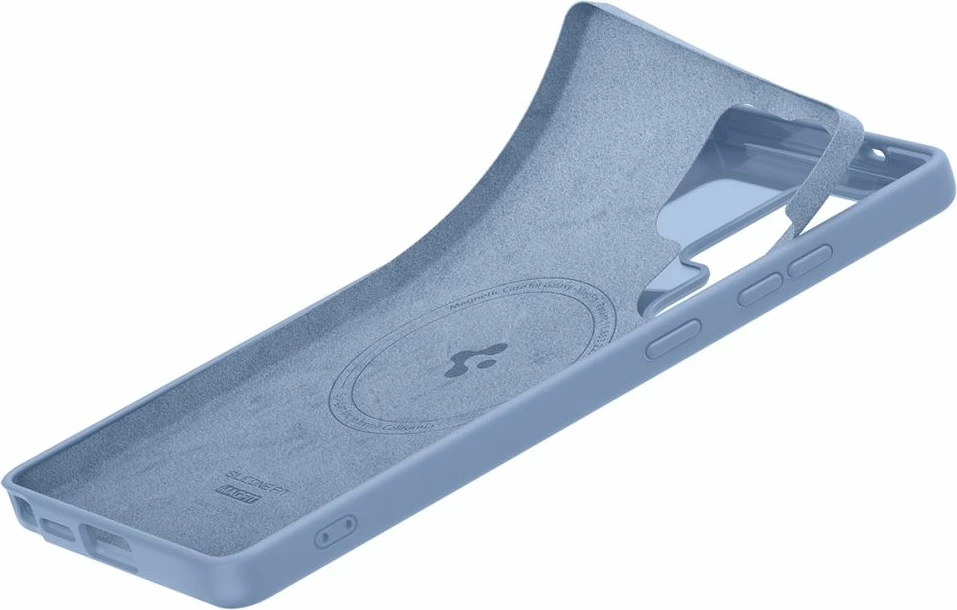 Mbështjellës Spigen Silicone Fit Mag për Samsung Galaxy S25 Ultra, Kaltër