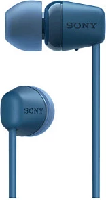 Kufje wireless Sony WI-C100L, Bluetooth, 25 orë, USB-C, blu