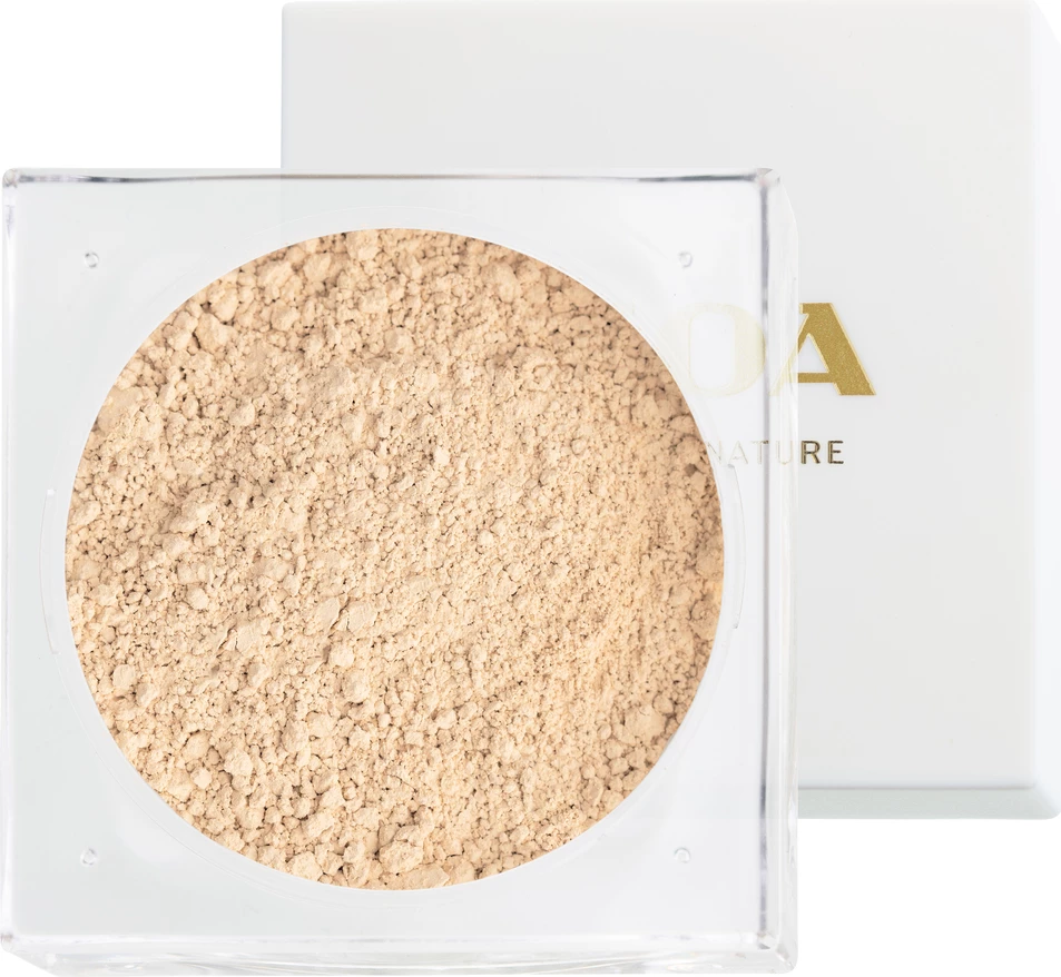 Fondatinë minerale matifikuese për femra Asoa M10 Light Ivory 6g