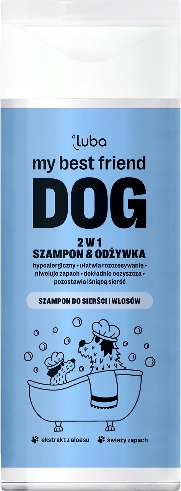 Shampon dhe balsam për qentë Luba my best friend DOG 200ml