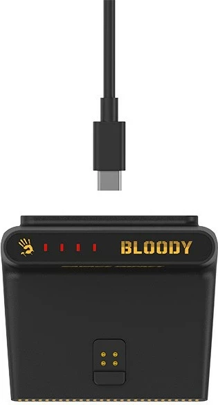 Maus A4-Tech Bloody R72 ULTRA DUO Renegade Midnight, wireless, RGB, i zi