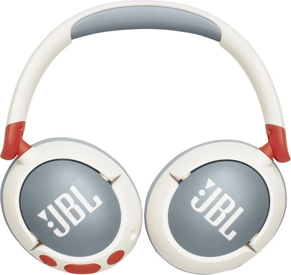Kufje wireless për fëmijë JBL JR 470 NC, ANC, Bluetooth 5.3, 500 mAh, 85 dB, të bardha