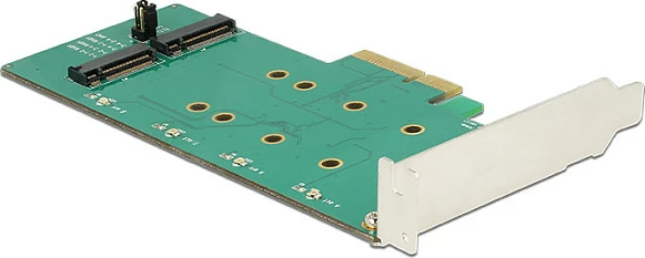 Kartë zgjerimi PCIe DeLOCK 89536, 2x M.2 SATA, RAID 0/1, 6 Gbit/s