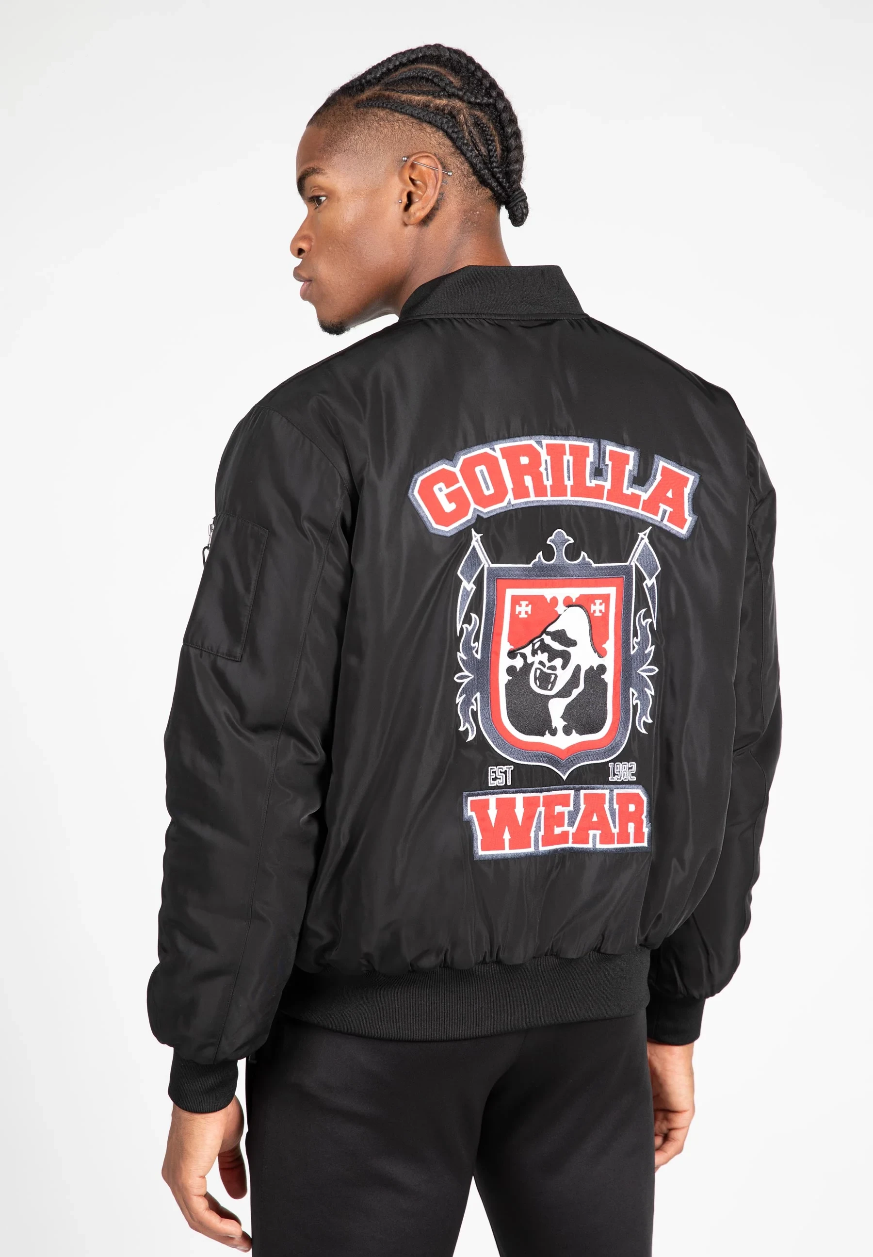 Covington Bomber Jacket - Black [Madhësia: XL]