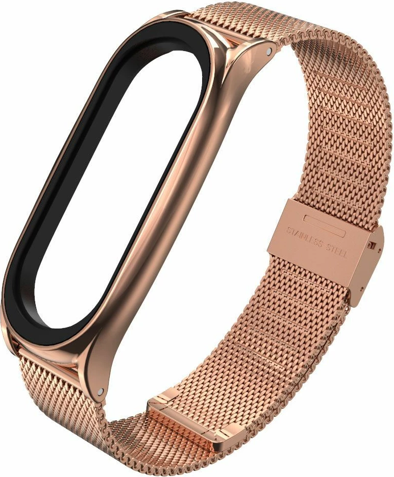 Rrip milanez për Xiaomi Mi Band 5/6 Tech-Protect, Rozë