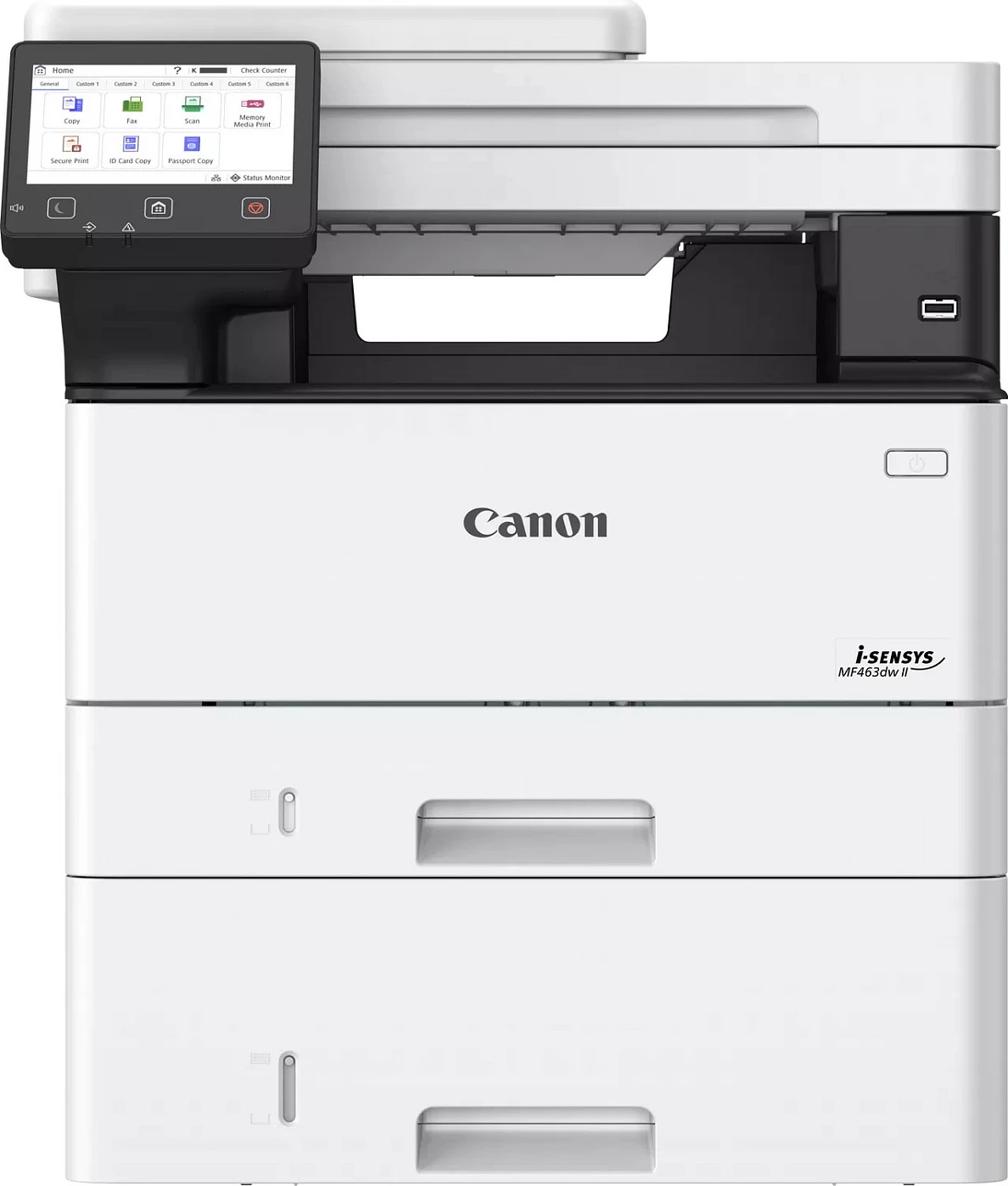 Printer multifunksional Canon i-SENSYS MF463dw II, laser mono, A4, duplex, Wi‑Fi/Ethernet, bardhë/zi