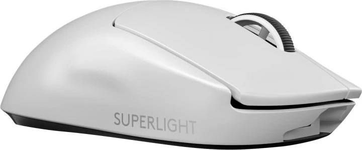 Maus gaming wireless Logitech PRO X SUPERLIGHT 910-005942, i bardhë