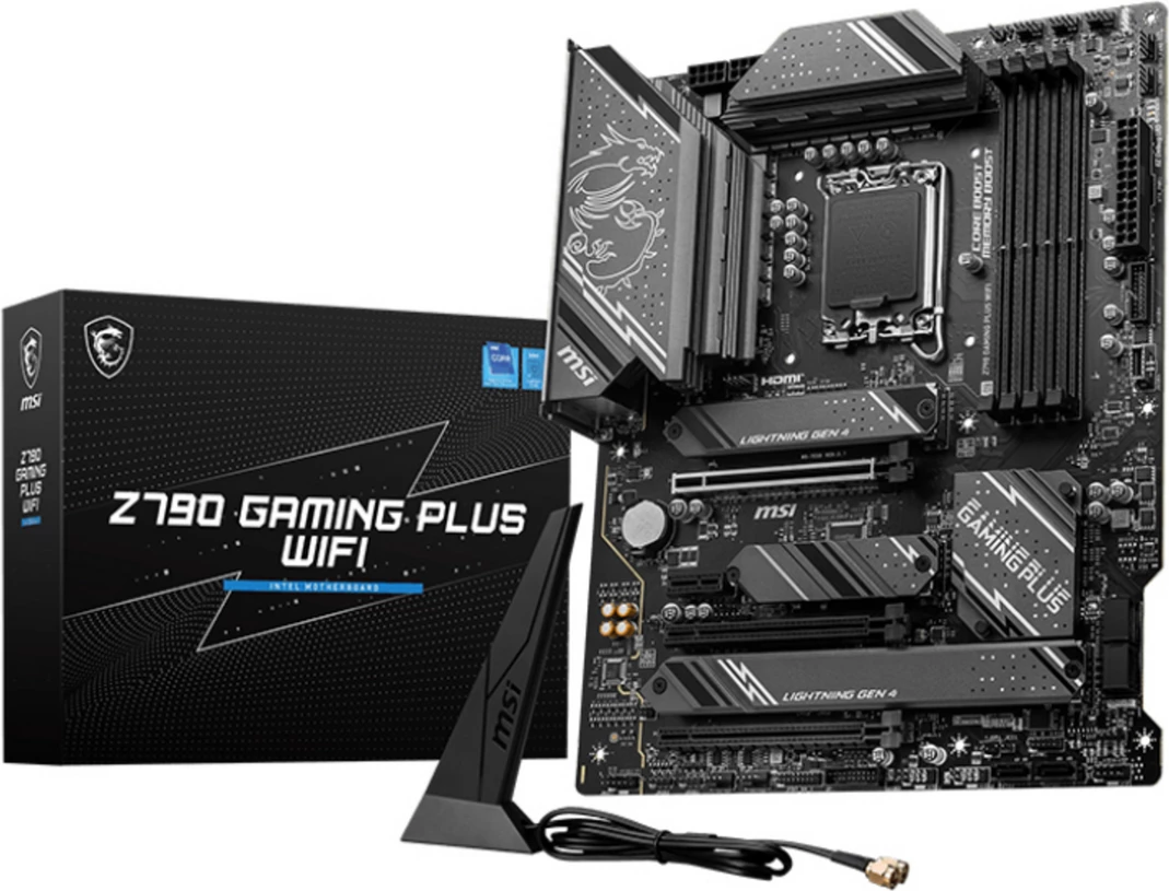 Pllakë amë MSI Z790 Gaming Plus WIFI 7E06-026R DDR5 LGA1700 ATX, e zezë