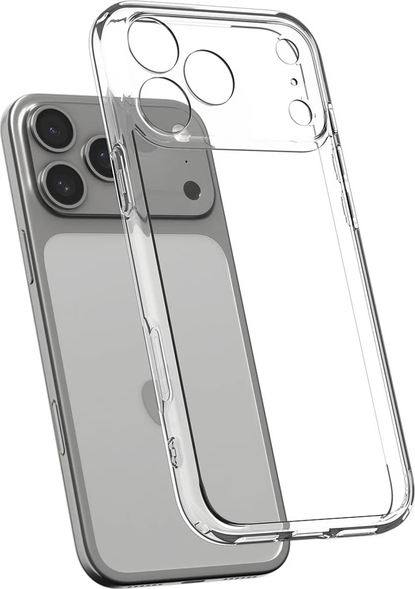 Mbështjellës Spigen Ultra Hybrid për iPhone 17 Pro, Transparent
