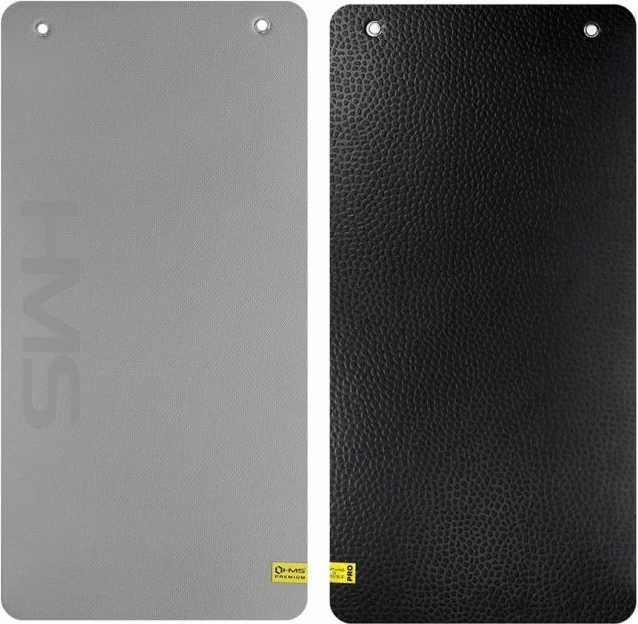 Tapet fitnesi HMS për femra dhe meshkuj, gri-e zezë