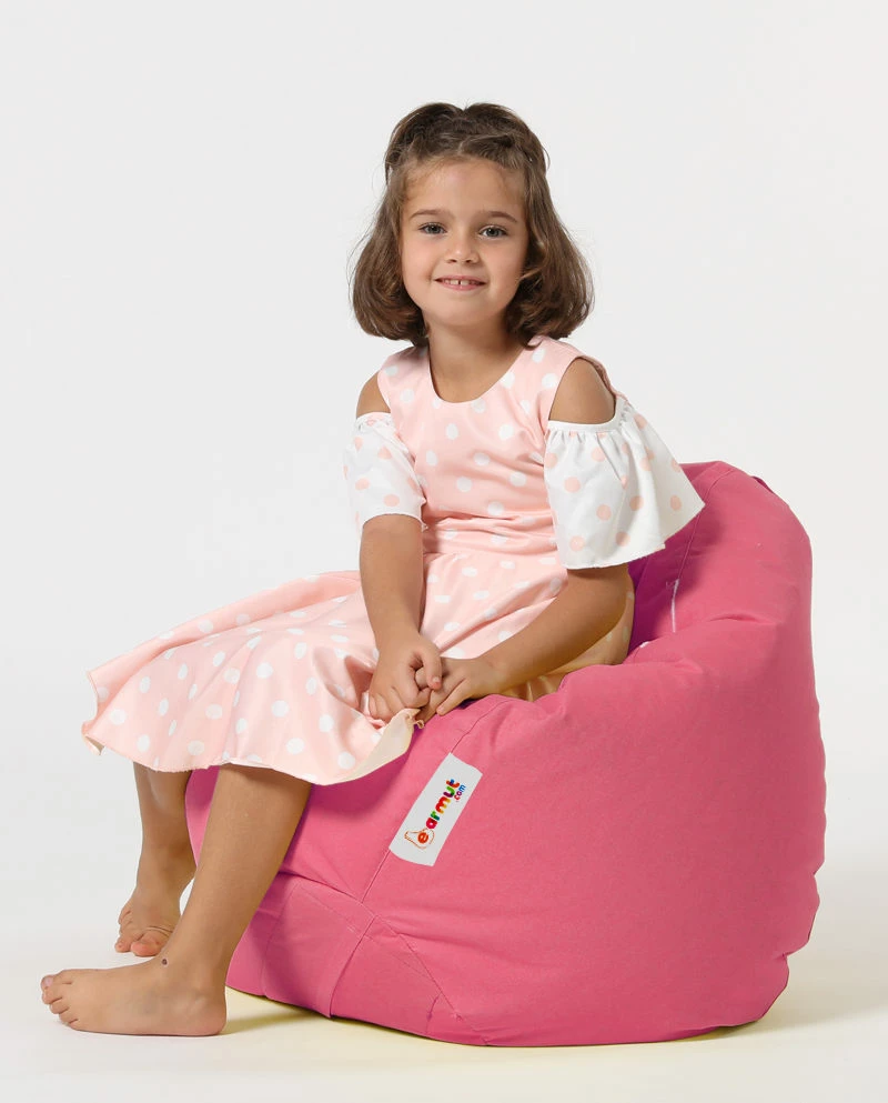 Qese ulëse për fëmijë, ngjyrë rozë, Garden Bean Bag Atelier del Sofa, Premium Kids
