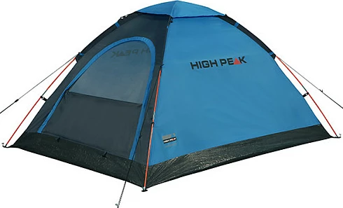 Tendë kampingu High Peak Monodome XL 4, 4 persona, 240x210x130 cm, 2.6 kg, blu/gri