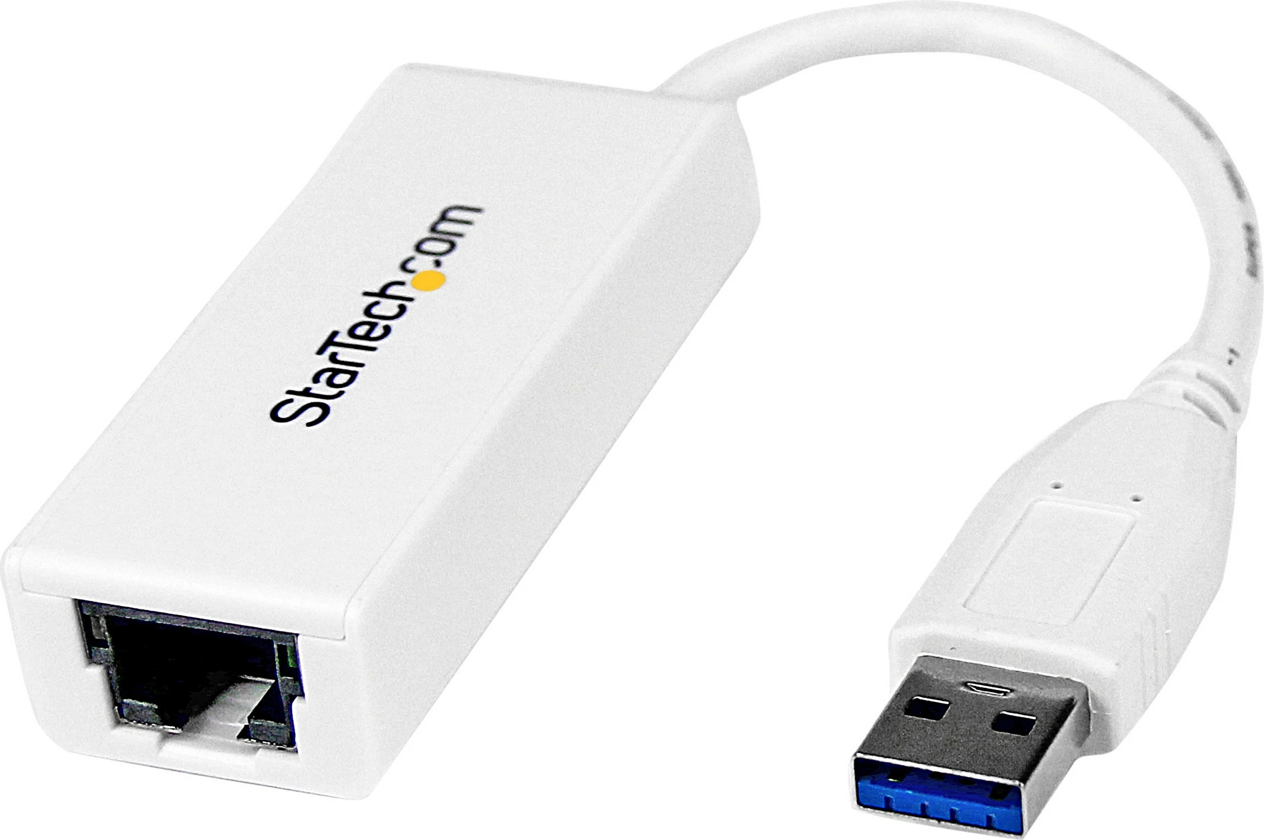 Adapter rrjeti StarTech USB31000SW, USB 3.0 në Gigabit Ethernet RJ45, 10/100/1000 Mbps, i bardhë