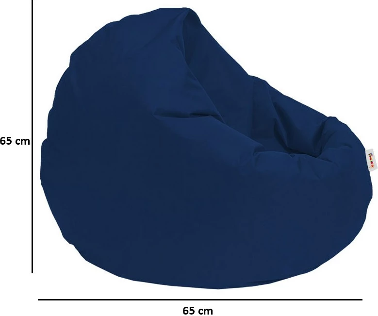 Puf kopshti, ngjyrë e kaltër e errët, Iyzi 100, Atelier del Sofa