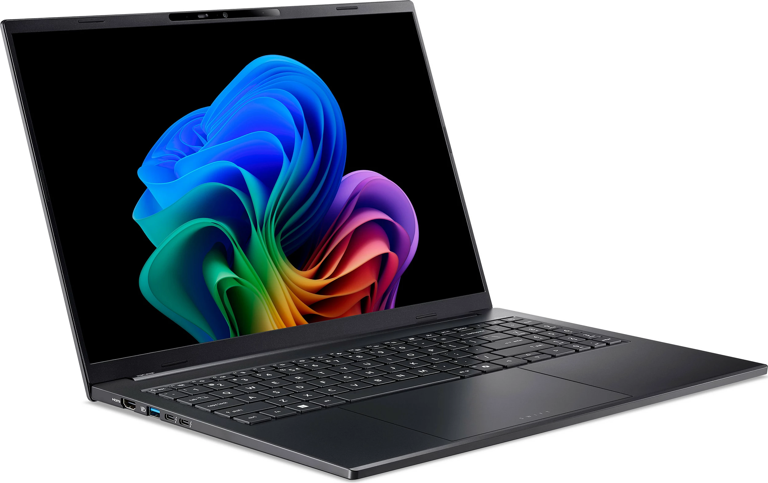 Laptop Acer Swift Go 16 AI SFG16-74-71TF, Core Ultra 7, 32GB RAM, 1TB SSD, 16" 2K, Windows 11, gri e errët