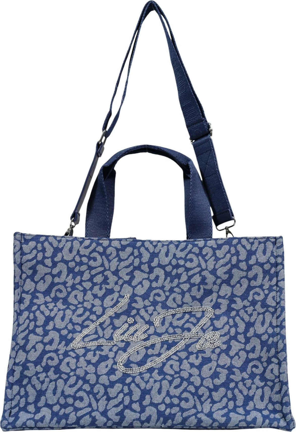 Çantë tote për femra Liu Jo L TOTE 2A6026 D3200, denim