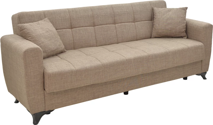 Set salloni 2 pjesë Modesto, ngjyrë kafe e çelët