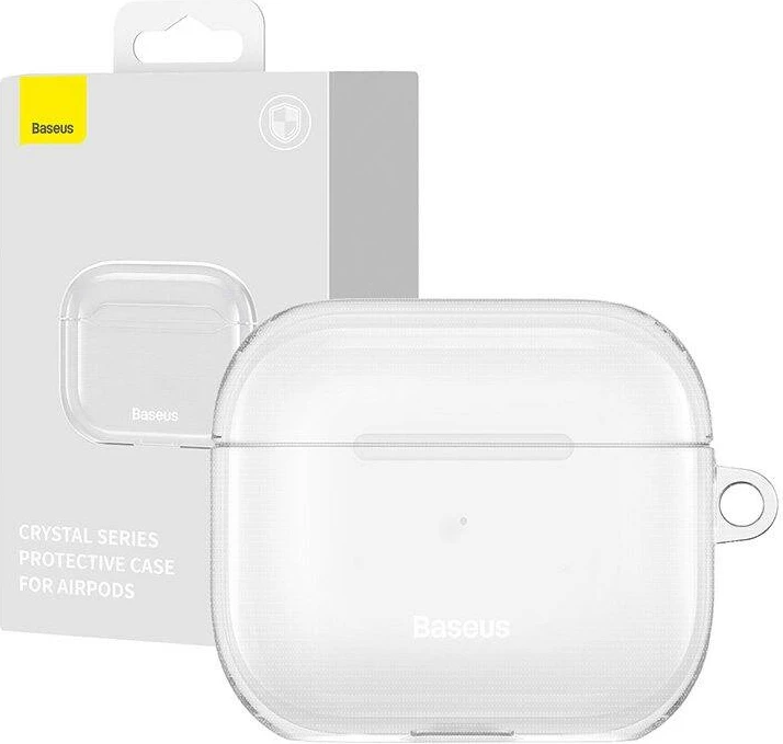 Mbështjellës Baseus Crystal për AirPods 3, Transparent