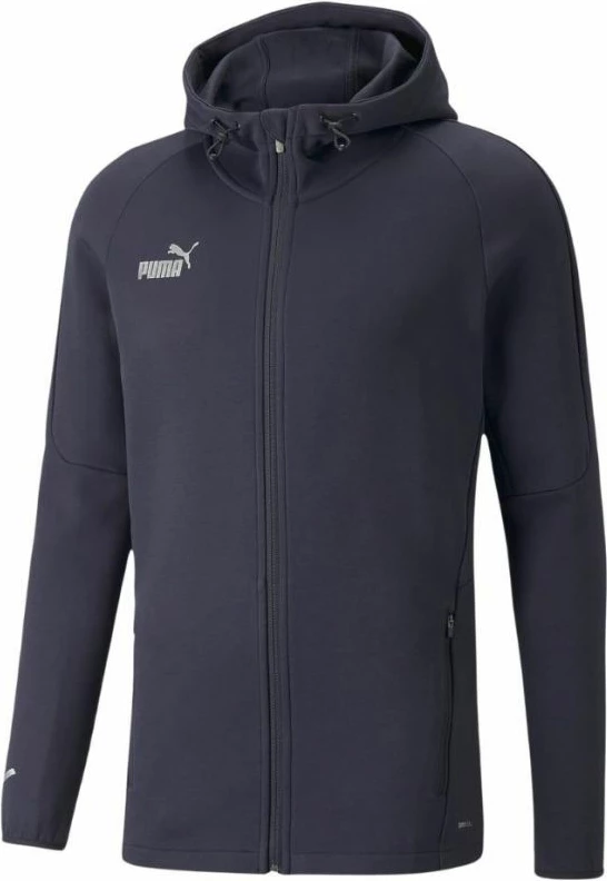 Duks me kapuç Puma për meshkuj, blu marin