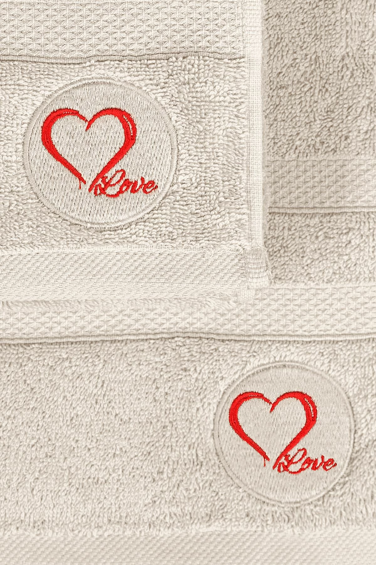 Peshqir banje Mijolnir, Love, bezhë, 70x140cm