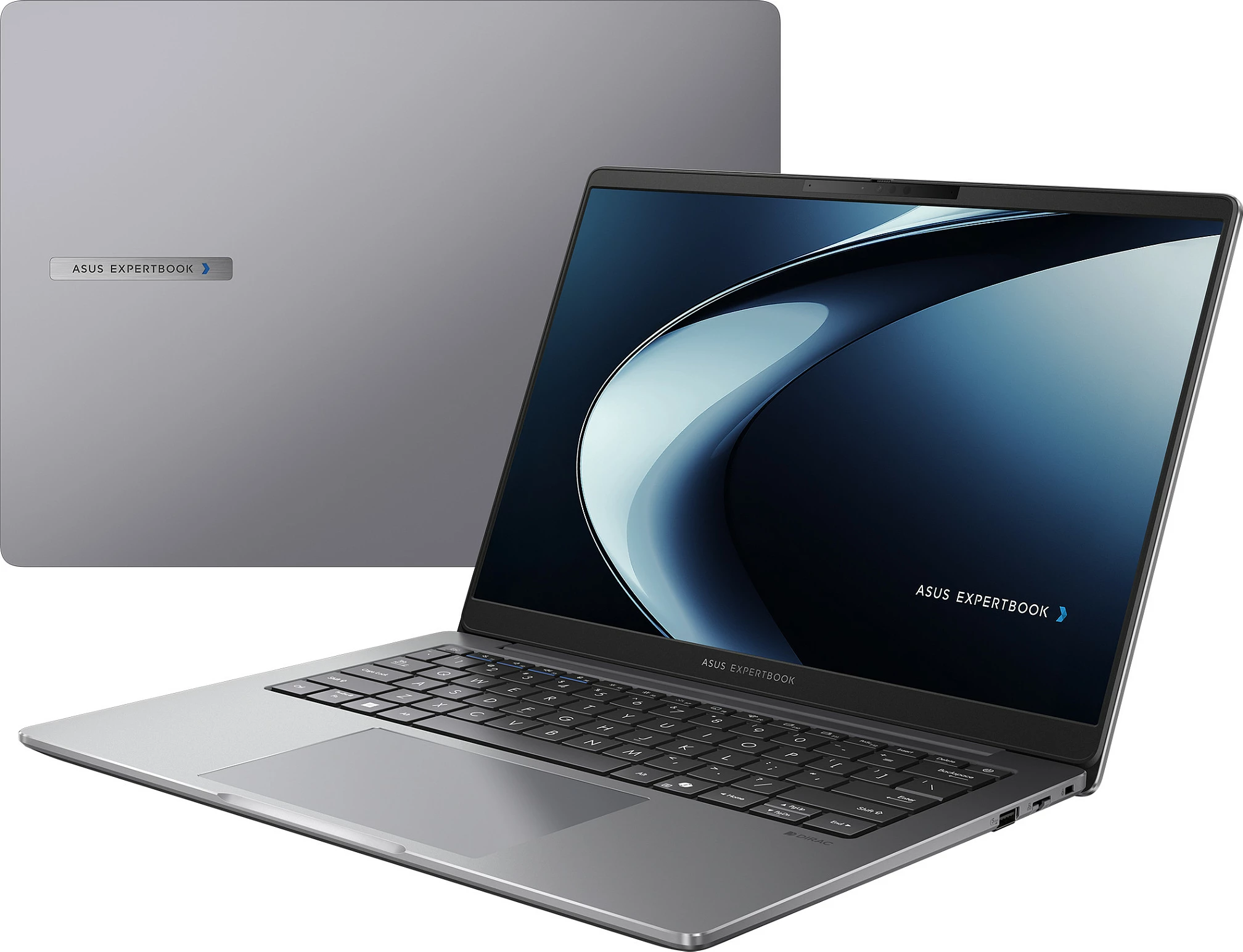 Laptop ASUS ExpertBook P3 PM3406CKA-LY0066X, Ryzen 7 AI 350, 16GB RAM, 512GB SSD, Windows 11 Pro, tastierë AZERTY FR, gri