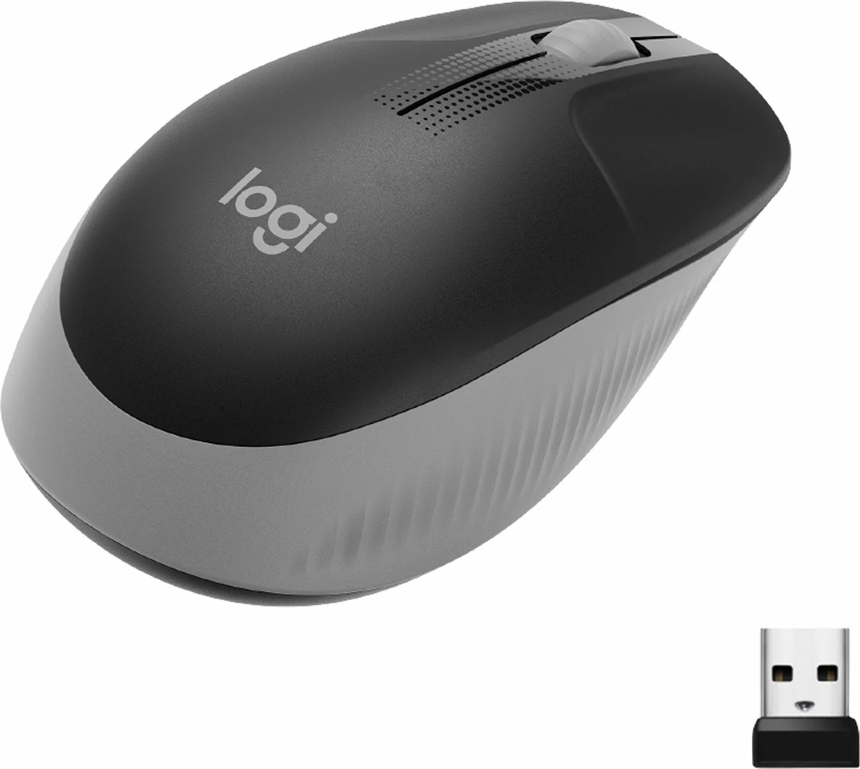 Maus wireless Logitech M190 Full-size (910-005906) 1000 DPI USB, zi/gri
