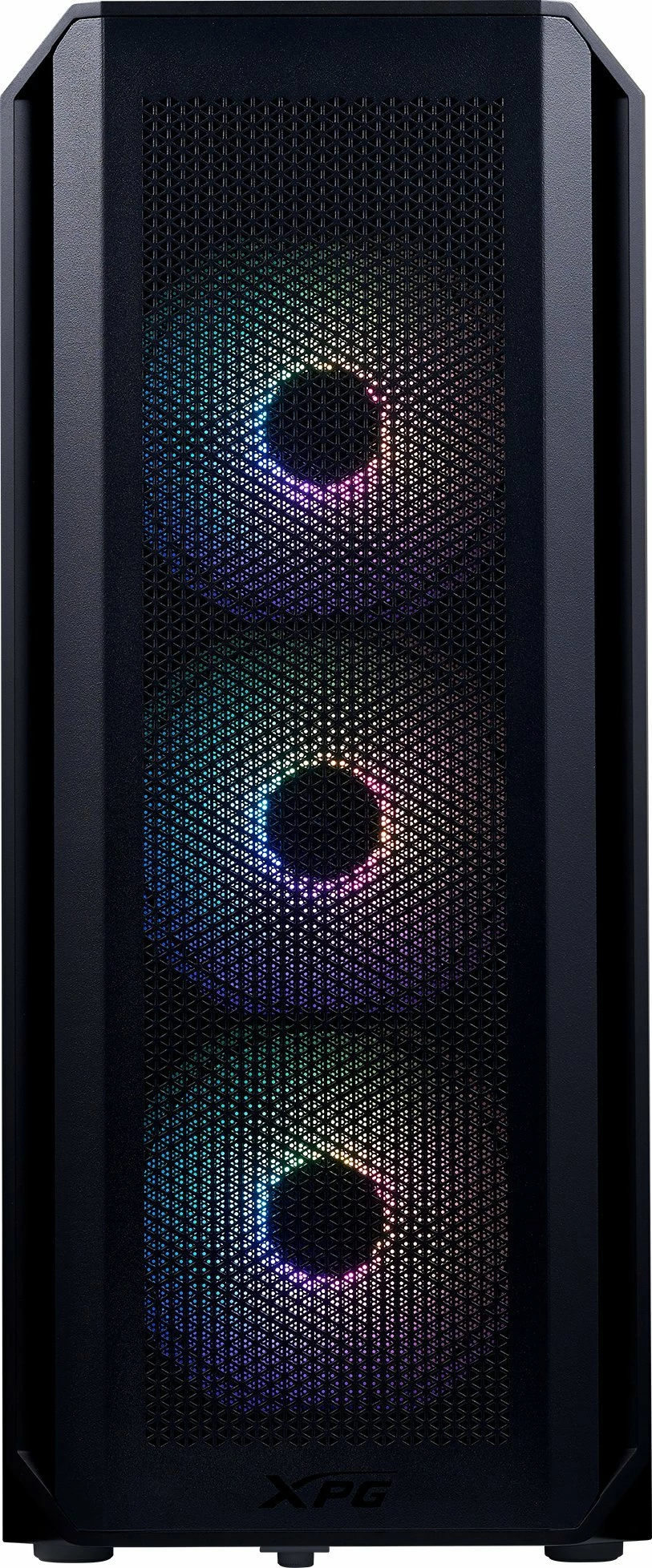 Kasë XPG Valor Air Plus VALORAIRPLUSMTA-BKCWW Midi Tower ATX/Micro-ATX/Mini-ITX me ARGB, me 4x 120mm ventilatorë, e zezë