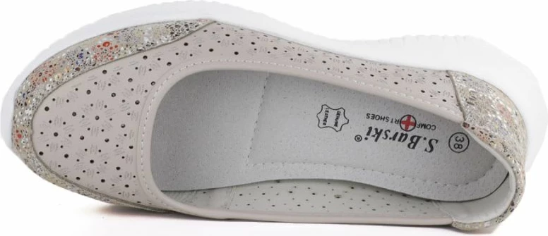 Këpucë femrash S.Barski 7035, bezhë