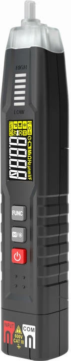 Multimetër digjital Habotest HT122, SMART, NCV, True RMS, i zi