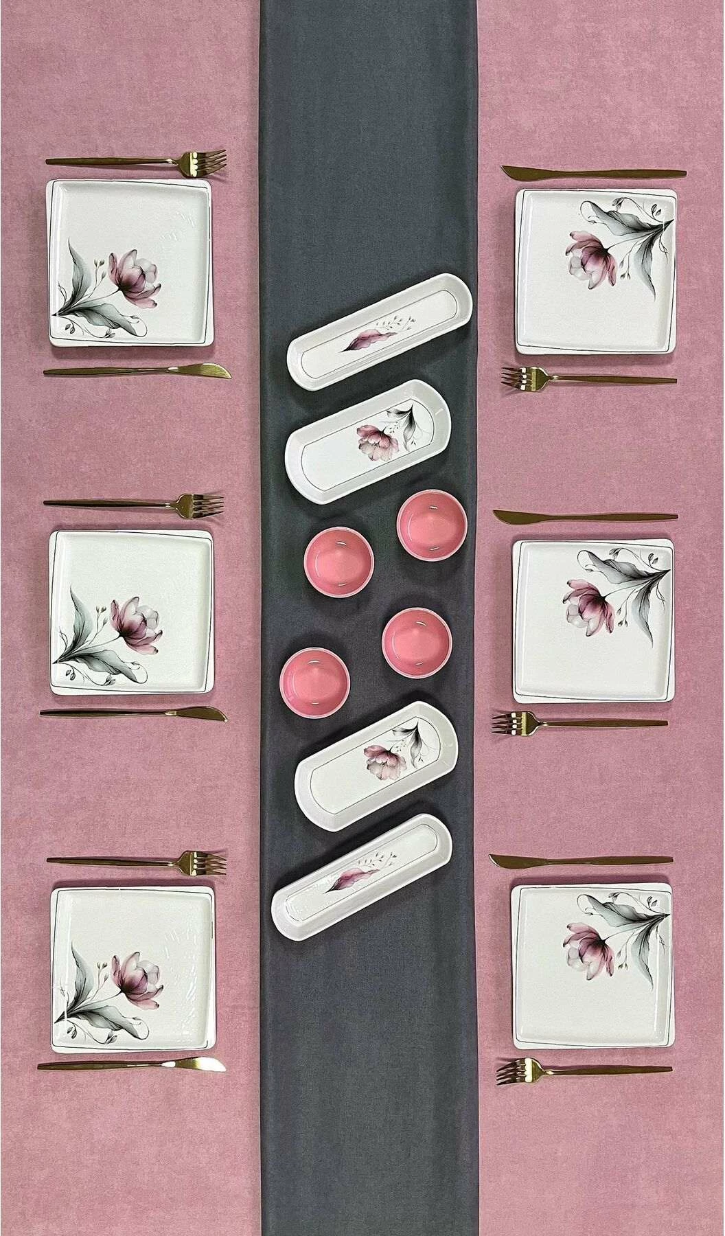 Set mëngjesi 14 pjesësh, Hermia Concept, ViventeLux14