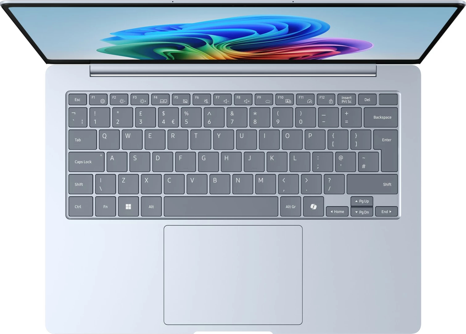 Laptop Samsung Galaxy Book4 Edge NP940XMAA-EXP, 16 GB RAM, 512 GB, Sapphire Blue