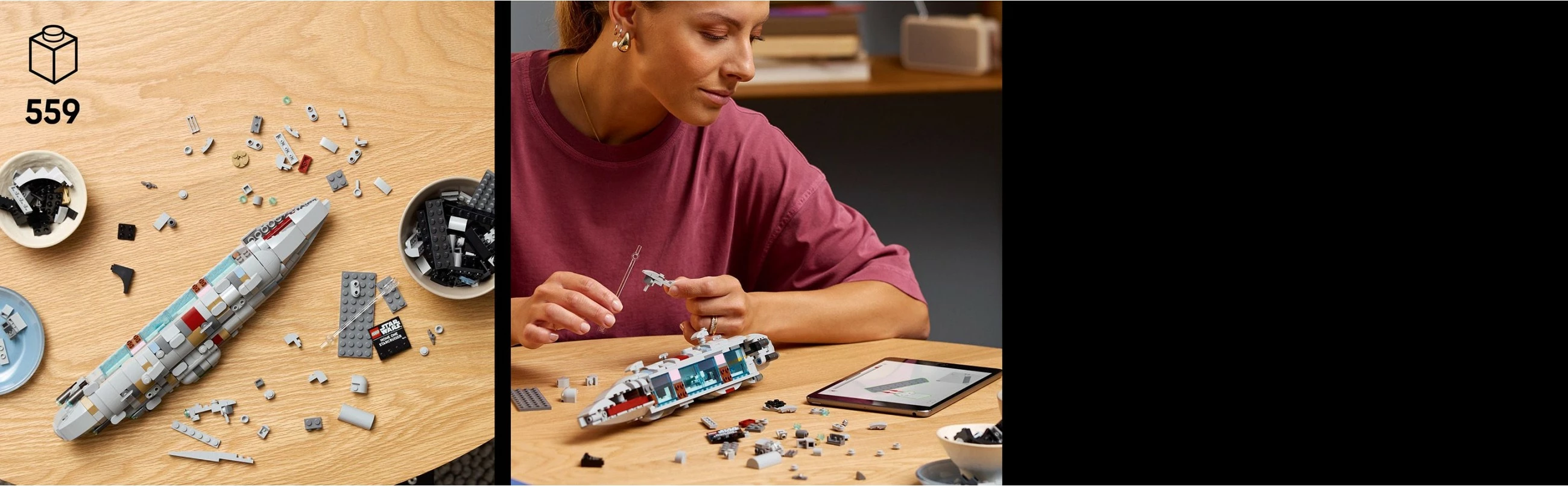 Set ndërtimi LEGO Star Wars Home One Starcruiser 75405, shumëngjyrësh