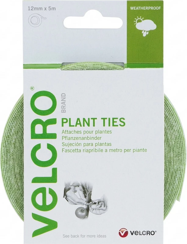Shirit lidhës VELCRO Plant Ties, 12mm x 5m, i gjelbër