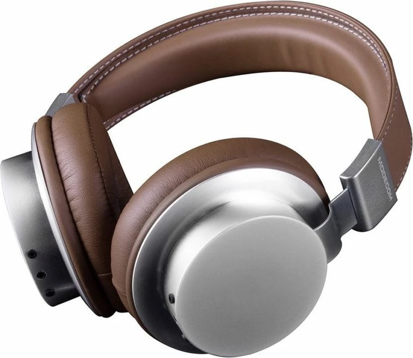Kufje Modecom MC-1500 HF, 3.5mm, me mikrofon, kabllo e ndashme 1.3m, ngjyrë kafe