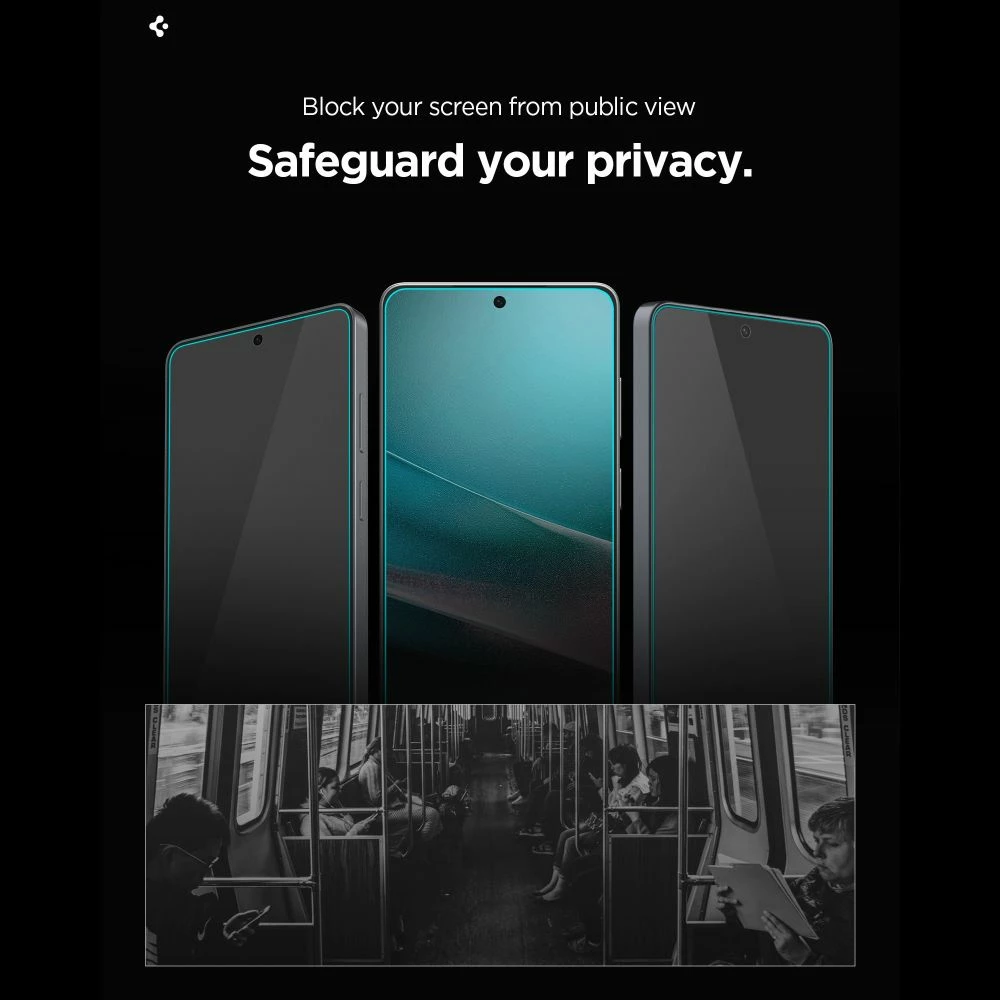 Xham mbrojtës privatësie Spigen Glas.TR EZ Fit Pro HD për Samsung Galaxy S26, 1 pack